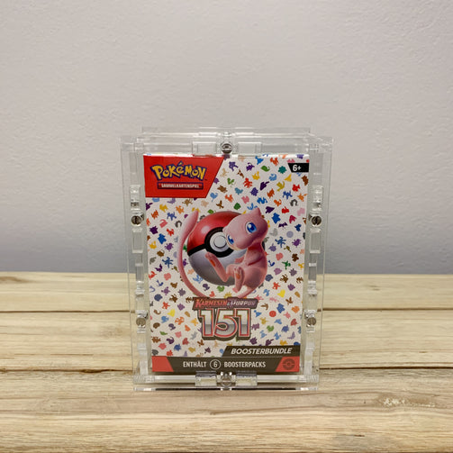 Plexiglas Case für Pokemon Booster Bundle Prismatic Evolutions