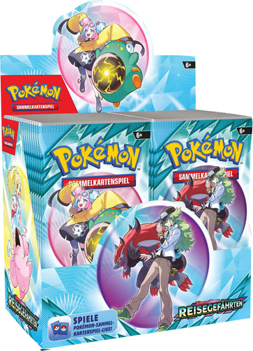 Pokemon Reisegefährten 36 Booster Display Deutsch