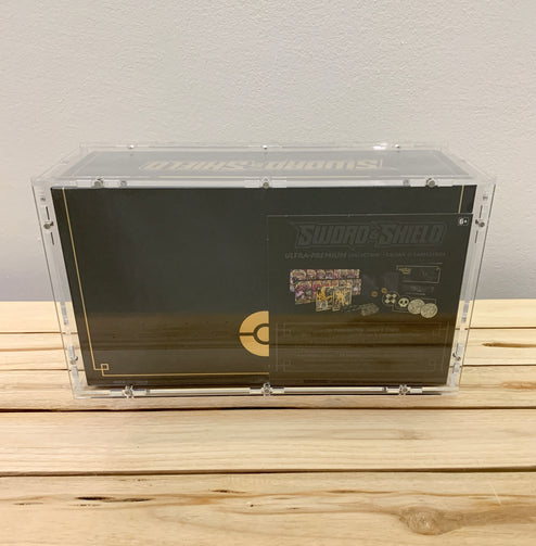 Acryl Case für Pokemon Sword&Shield Ultra Premium Collection Zacian & Zamazenta