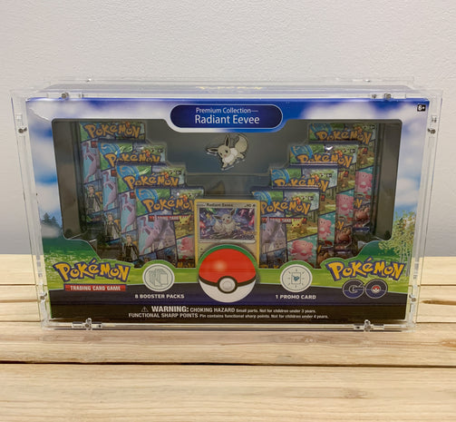 Acryl Case für Pokemon GO Premium Collection Radiant Evoli / Eevee