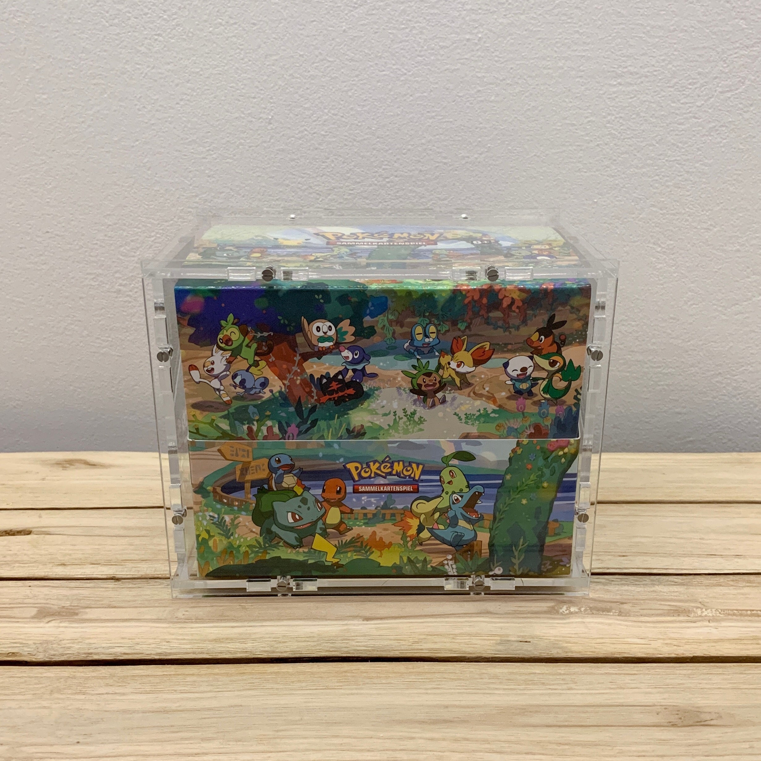 pre order rift bound booster box case PET Display Box for Pokémon Booster (13.3x7.3x12.3 cm) main image 1
