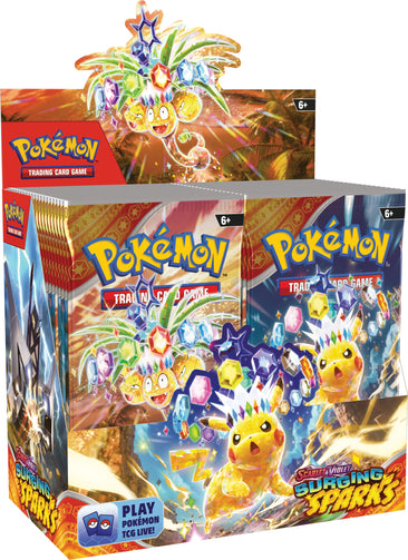 Surging Sparks Booster Box Display Englisch 