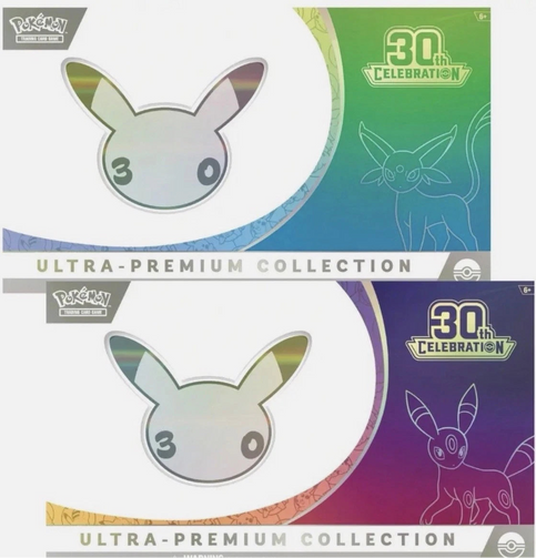 Acrylic Case for Pokemon 30 Celebration Ultra Premium Collection Umbreon / Espeon 