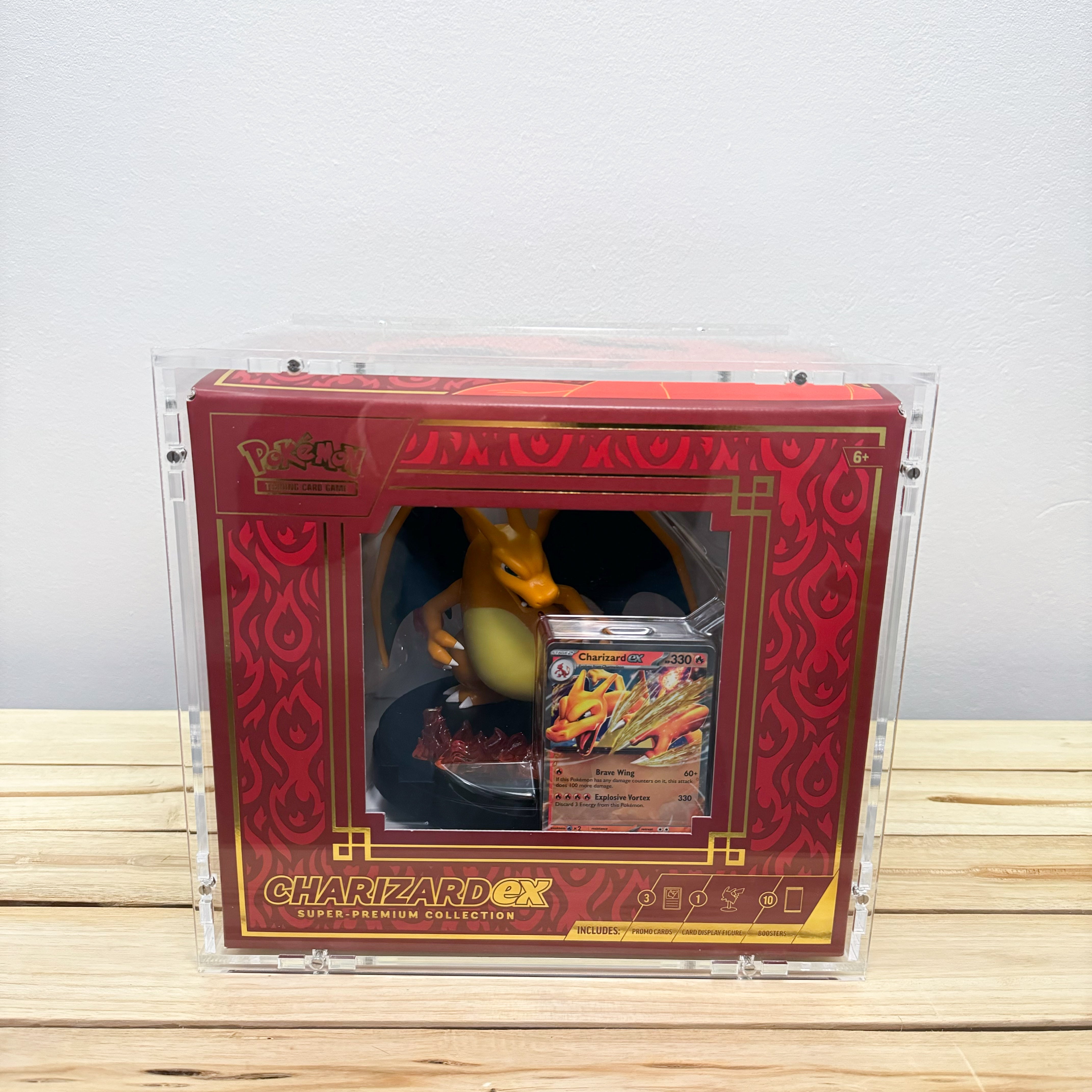 Acrylic Case for Pokemon Charizard EX Super Premium Collection –  Kartenschatz